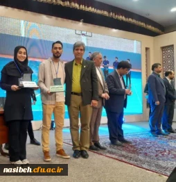 درخشش دانشجومعلم پردیس نسیبه در جشنواره کشوری تدریس برتر