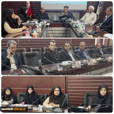 برگزاری جلسه شورای پژوهشی دانشگاه فرهنگیان استان تهران