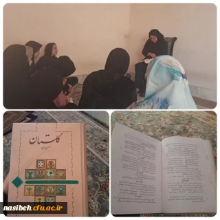 برگزاری نشست ادبی در سرای دانشجویی نرگس پردیس نسیبه