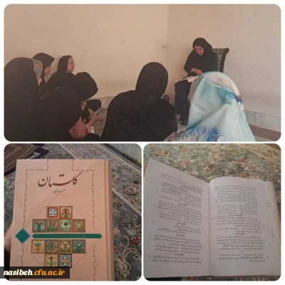 برگزاری نشست ادبی در سرای دانشجویی نرگس پردیس نسیبه