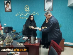 نشست صمیمانه سرپرست پردیس نسیبه با همکاران حوزه حراست و حفاظت فیزیکی نسیبه 11