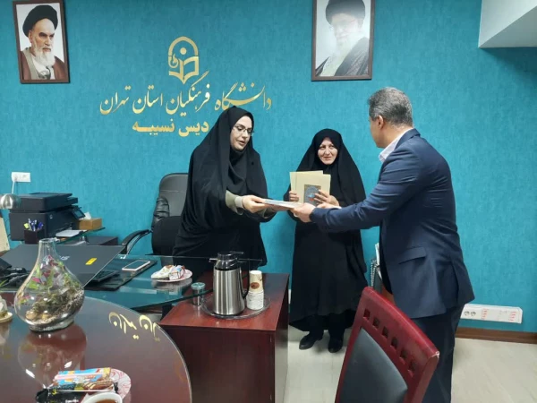 نشست صمیمانه سرپرست پردیس نسیبه با همکاران حوزه حراست و حفاظت فیزیکی نسیبه 12