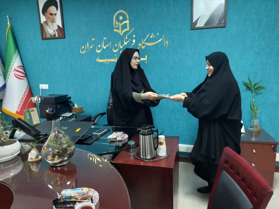 نشست صمیمانه سرپرست پردیس نسیبه با همکاران حوزه حراست و حفاظت فیزیکی نسیبه 14