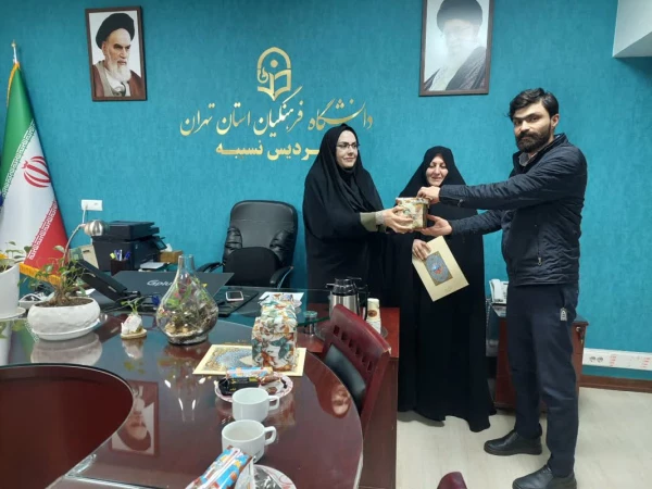 نشست صمیمانه سرپرست پردیس نسیبه با همکاران حوزه حراست و حفاظت فیزیکی نسیبه 16