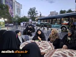 برگزاری موکب دانشگاه فرهنگیان دانشکده تربیت بدنی و علوم رفتاری نسیبه 3