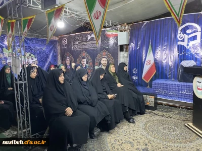 برپایی موکب دانشکده تربیت بدنی و علوم رفتاری نسیبه در میدان فلسطین 