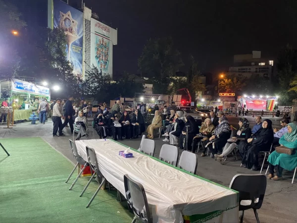 برپایی موکب دانشکده تربیت بدنی و علوم رفتاری نسیبه در میدان فلسطین  5